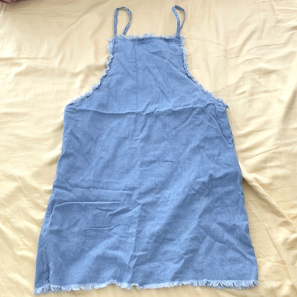 Forever 21 Denim Apron Style Dress - Picture 1 of 1